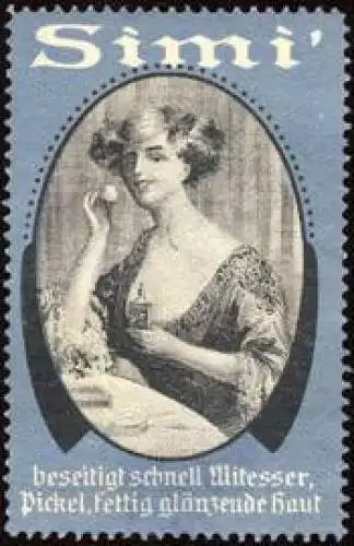 Simi beseitigt schnell Mitesser, Pickel, fettig glÃ¤nzende Haut