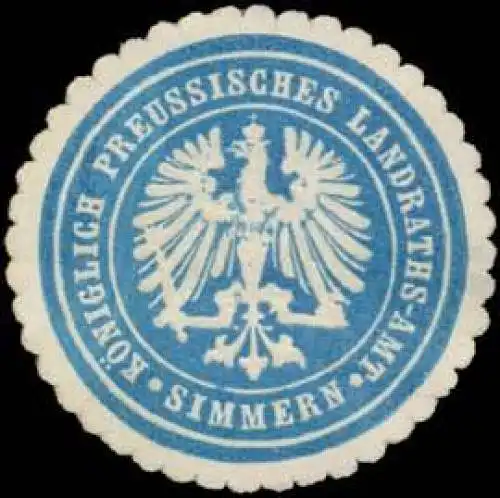 K.Pr. Landraths-Amt Simmern