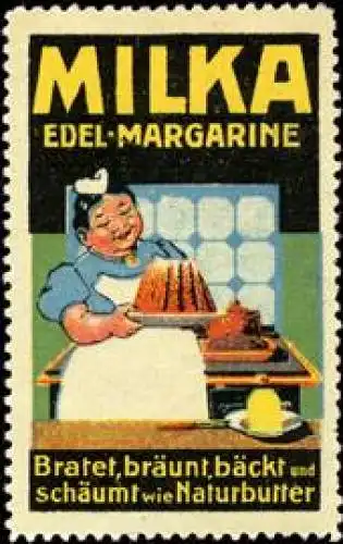 Kuchen backen mit Milka Edel Margarine