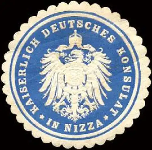 K. Deutsches Konsulat in Nizza/Frankreich
