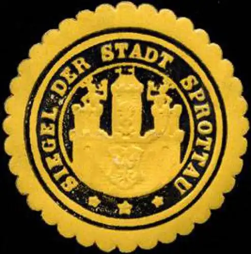 Siegel der Stadt Sprottau/Schlesien