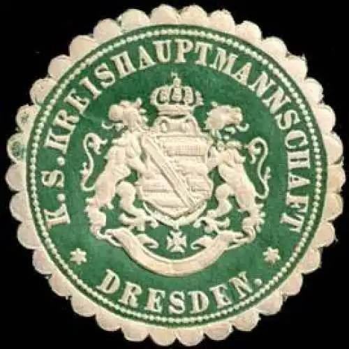 KÃ¶niglich SÃ¤chsische Kreishauptmannschaft - Dresden