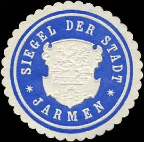 Siegel der Stadt - Jarmen