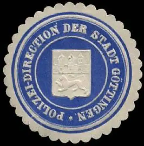 Polizei - Direction der Stadt Göttingen
