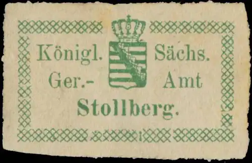 K.S. Gerichtsamt Stollberg
