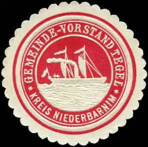 Gemeinde - Vorstand Tegel - Kreis Niederbarnim