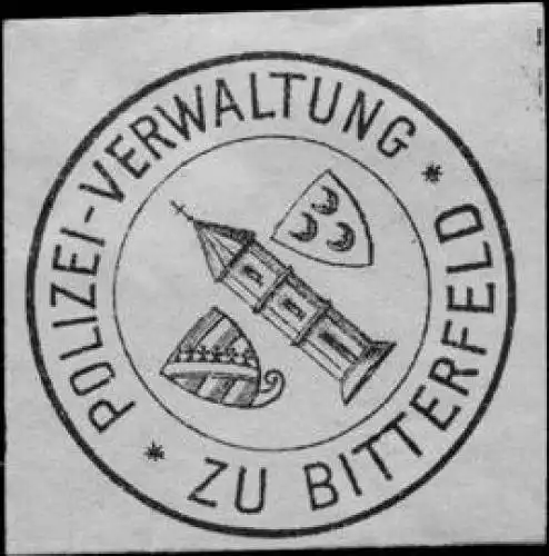 Polizei-Verwaltung zu Bitterfeld