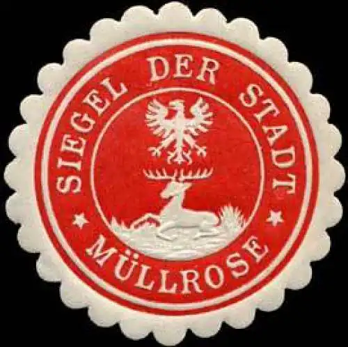 Siegel der Stadt MÃ¼llrose