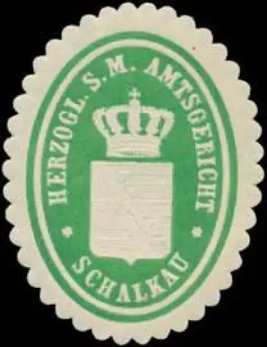 H.S. Mein. Amtsgericht Schalkau