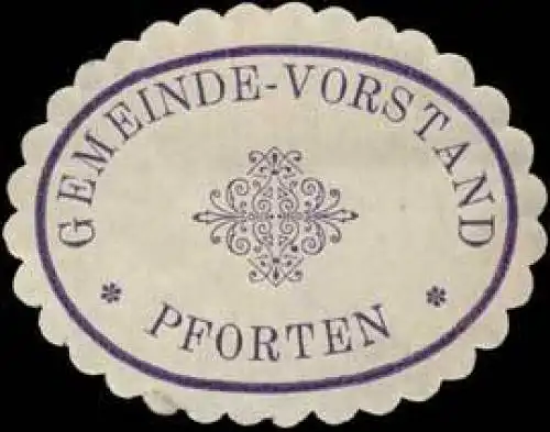 Gemeinde-Vorstand Pforten