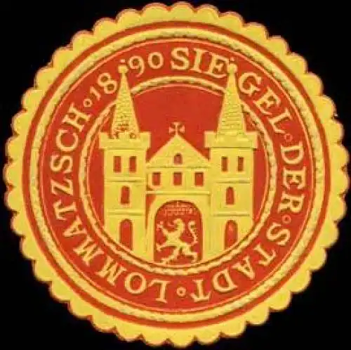 Siegel der Stadt Lommatzsch