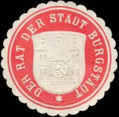 Der Rat der Stadt Burgstädt