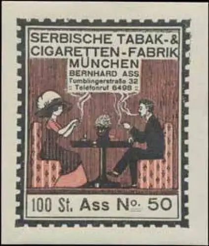 Serbische Tabakfabrik