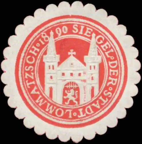 Siegel der Stadt Lommatzsch