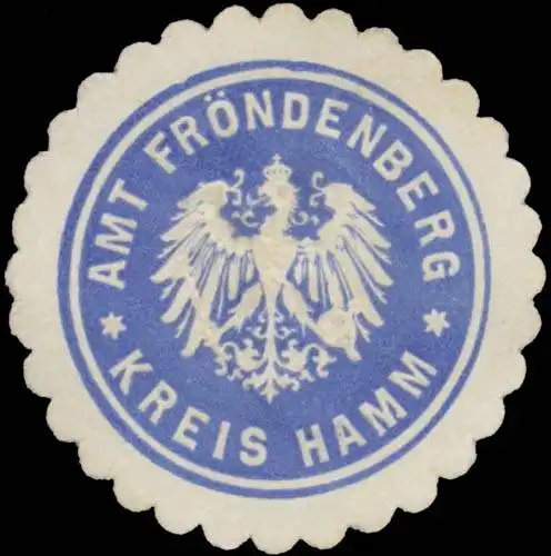 Amt FrÃ¶ndenberg Kreis Hamm