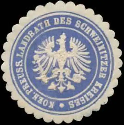 K.Pr. Landrath des Schweinitzer Kreises