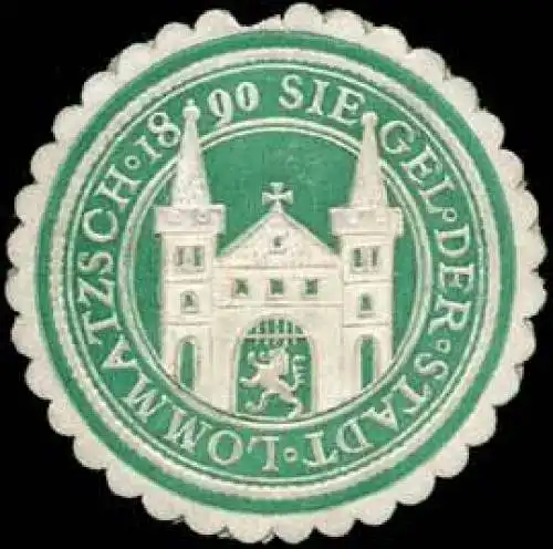 Siegel der Stadt Lommatzsch