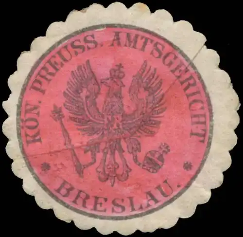 K.Pr. Amtsgericht Breslau