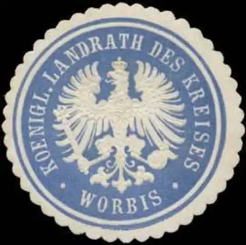 K. Landrath des Kreises Worbis