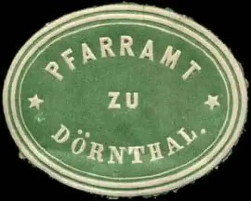 Pfarramt zu DÃ¶rnthal