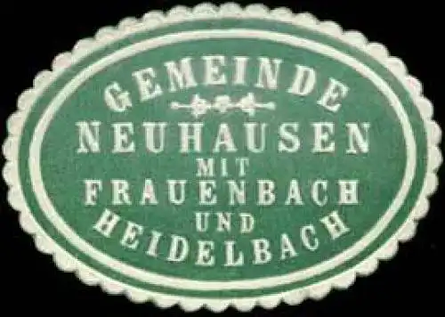 Gemeinde Neuhausen mit Frauenbach und Heidelbach
