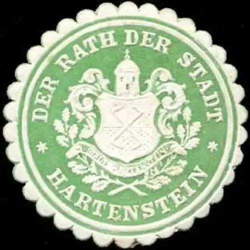 Der Rath der Stadt Hartenstein