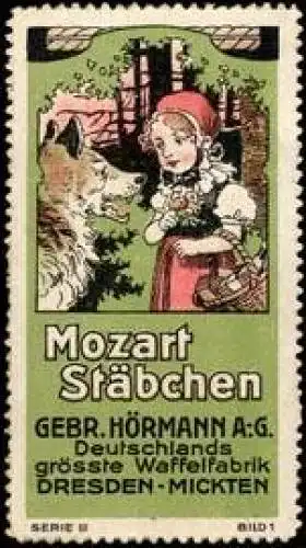 Rotkäppchen-Mozart Stäbchen