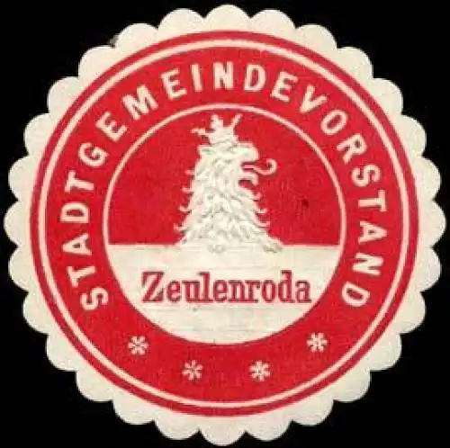 Stadtgemeindevorstand Zeulenroda