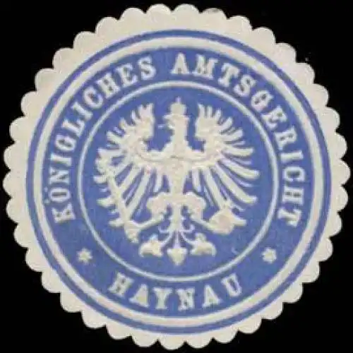 K. Amtsgericht Haynau/Schlesien