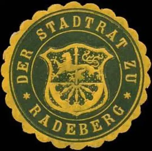 Der Stadtrat zu Radeberg