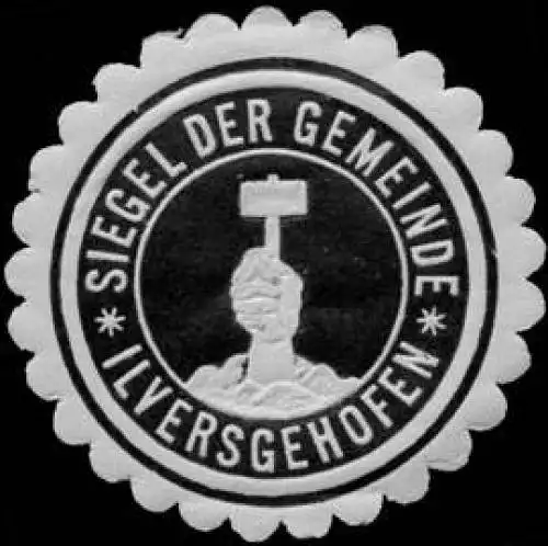 Siegel der Gemeinde Ilversgehofen