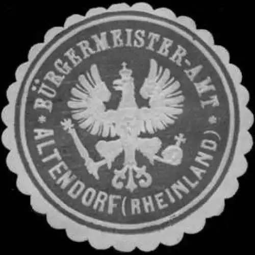 BÃ¼rgermeister-Amt Altendorf/Rheinland