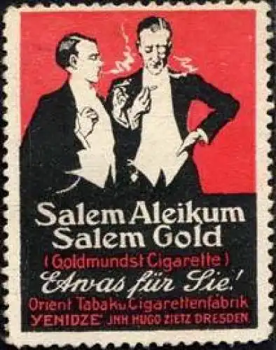 Salem Aleikum - Salem Gold - Etwas fÃ¼r Sie !