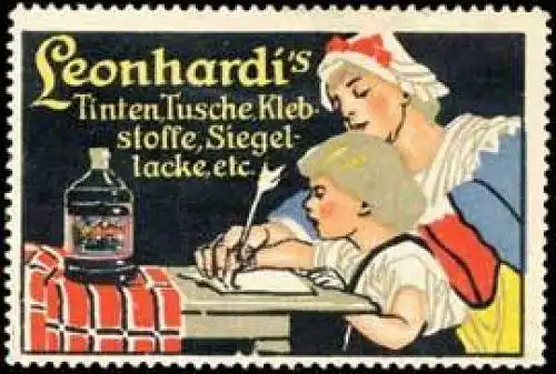 Leonhardis Tinten-Klebstoffe-Siegellacke etc