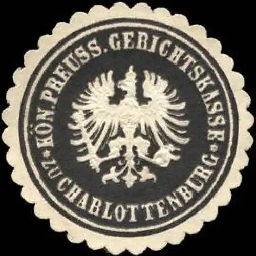 Königlich - Preussische Gerichtskasse zu Charlottenburg