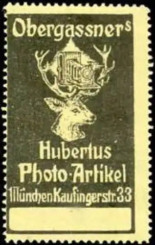 Hubertus Obergassners Photo-Artikel