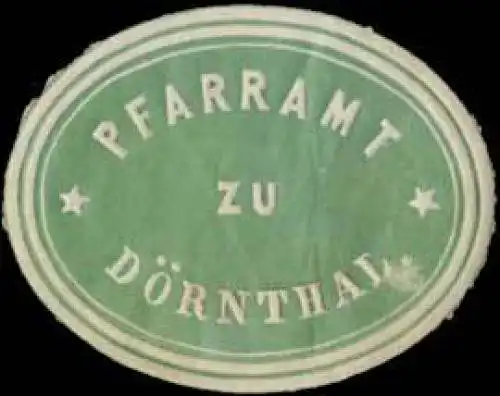 Pfarramt zu DÃ¶rnthal