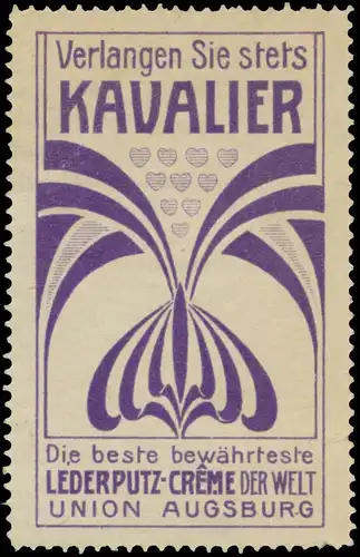 Verlangen Sie stets Kavalier