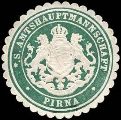 Königlich Sächsische Amtshauptmannschaft - Pirna