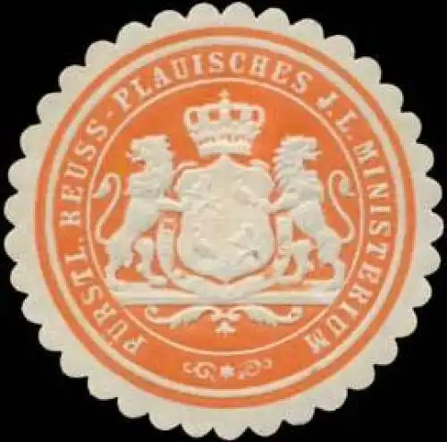 FÃ¼rstl. Peuss.-Plauisches j.L. Ministerium