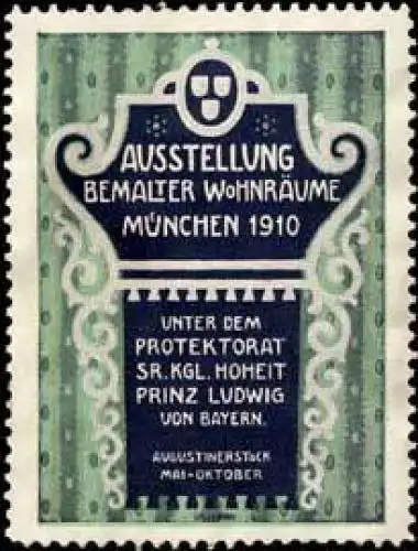 Ausstellung bemalter WohnrÃ¤ume