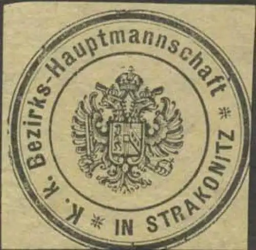 K.K. Bezirks-Hauptmannschaft in Strakonitz