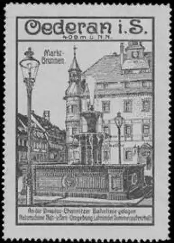 Marktbrunnen in Oederan