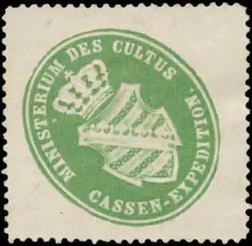 Ministerium des Cultus - Cassen-Expedition