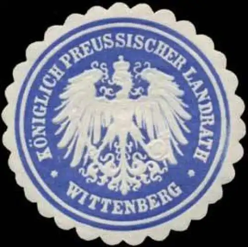 K. Pr. Landrath Wittenberg