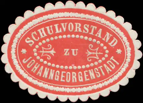 Schulvorstand zu Johanngeorgenstadt