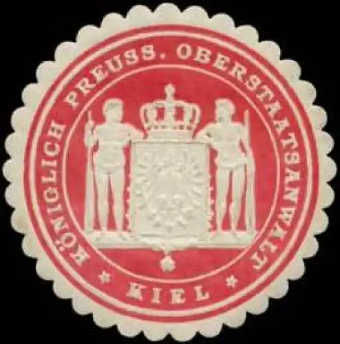K.Pr. Oberstaatsanwalt Kiel