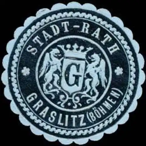 Stadt-Rath Graslitz/Böhmen