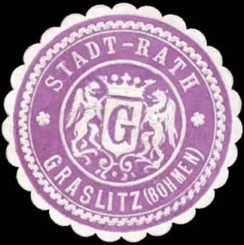 Stadt-Rath Graslitz/Böhmen