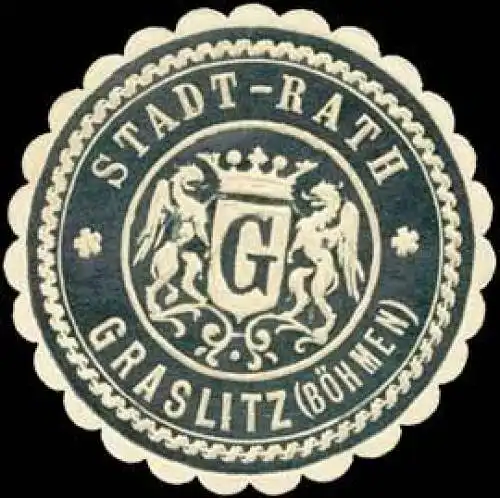 Stadt-Rath Graslitz/Böhmen